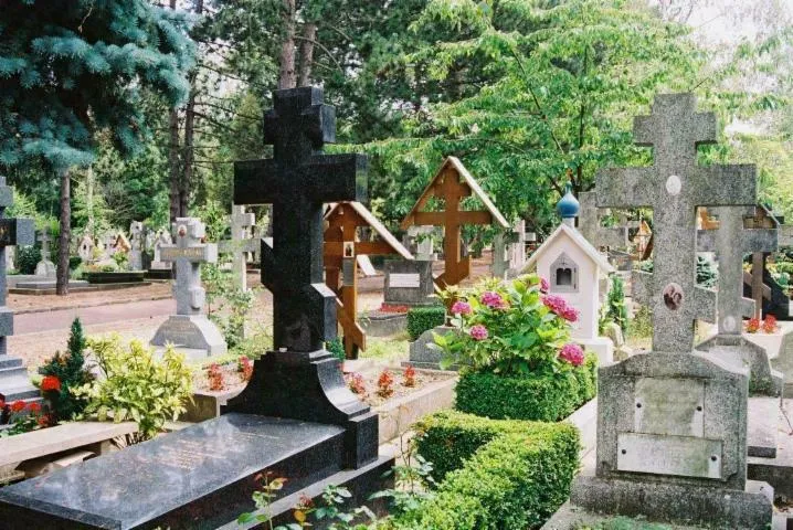 Image qui illustre: Visite guidée du cimetière russe