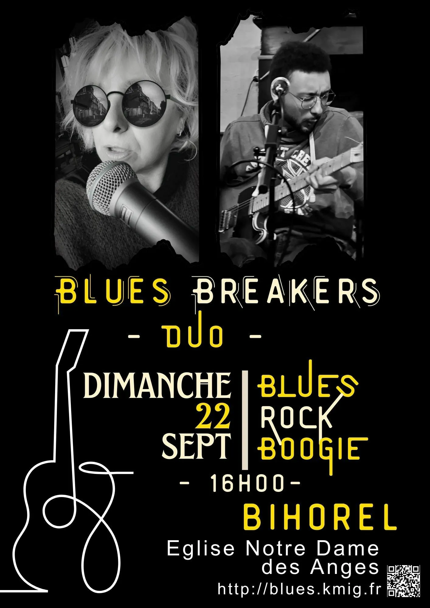 Image qui illustre: Concert des Blues Breakers Duo à Bihorel - 0