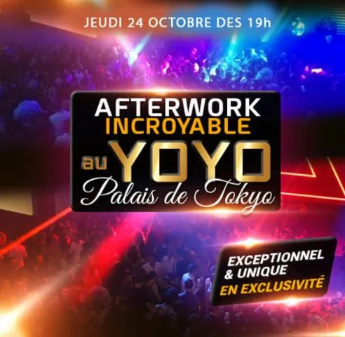 Image qui illustre: AFTERWORK YOYO LE + GROS AFTERWORK DE FRANCE PALAIS TOKYO