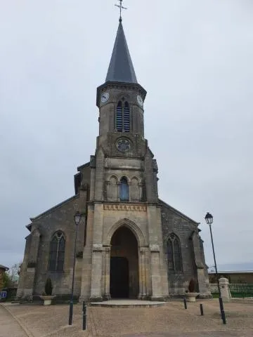 Image qui illustre: Eglise de la Décollation-de-Saint-Jean-Baptiste d’Ancemont