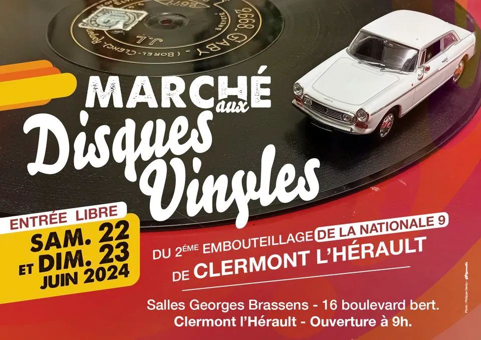 Image qui illustre: Marché Aux Disques Vinyles à Clermont-l'Hérault - 0
