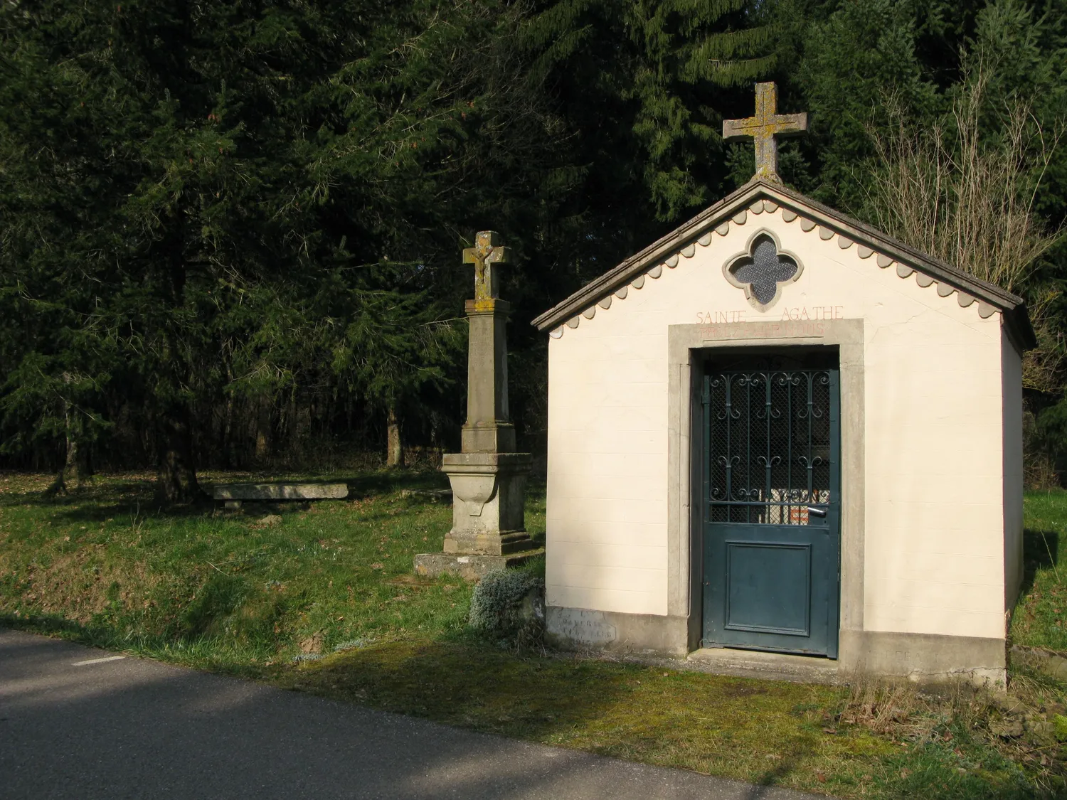 Image qui illustre: Chapelle Sainte Agathe à Ancerviller - 0