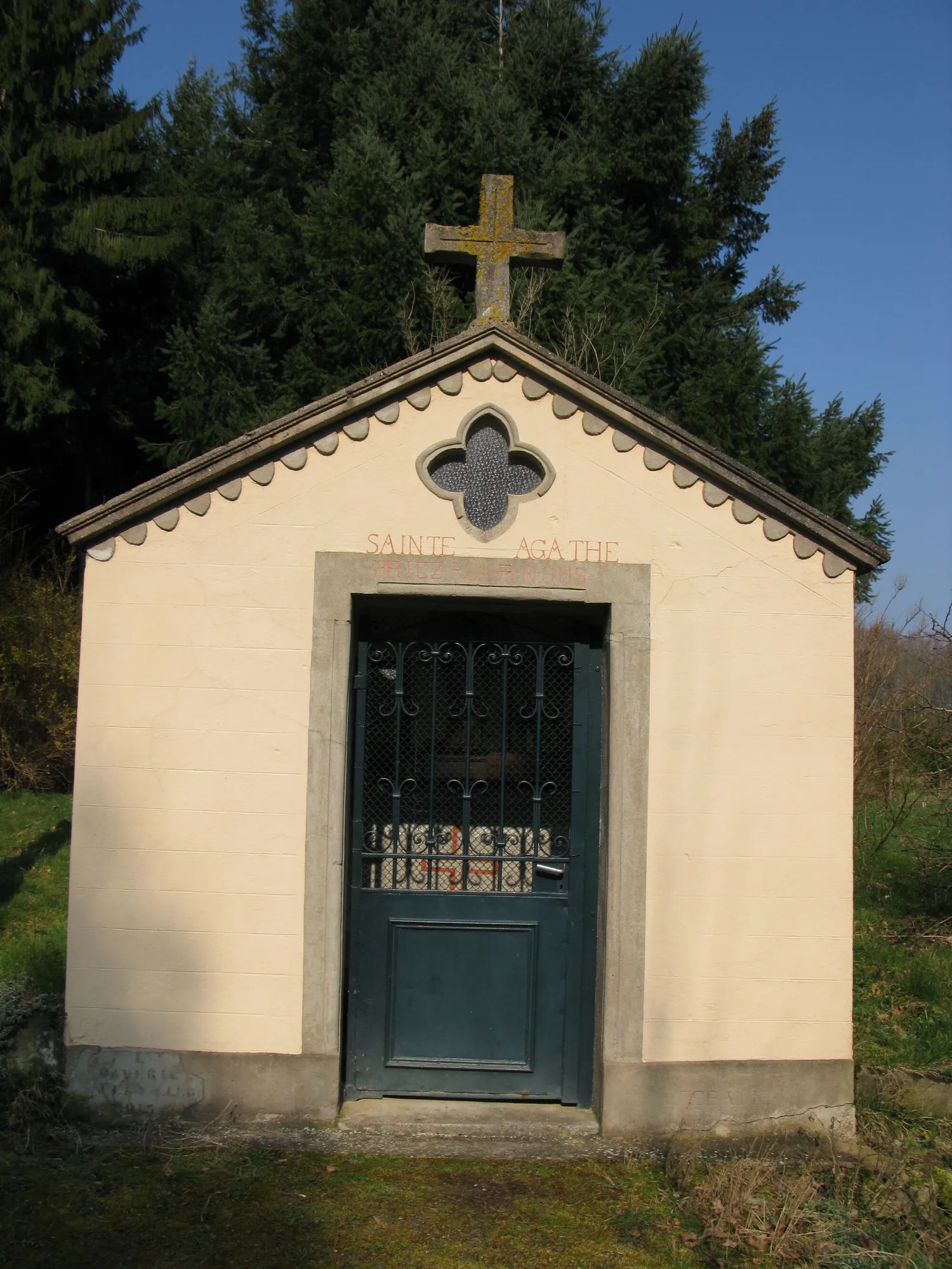Image qui illustre: Chapelle Sainte Agathe à Ancerviller - 1