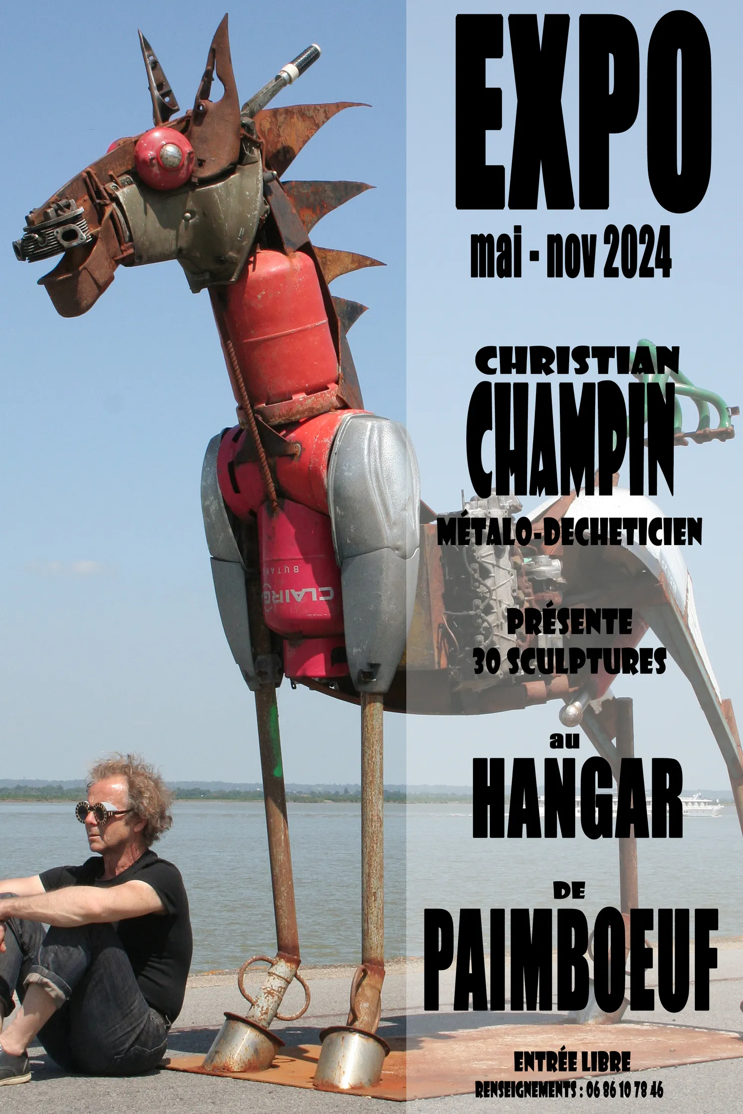 Image qui illustre: Expo : Christian Champin à Paimbœuf - 1