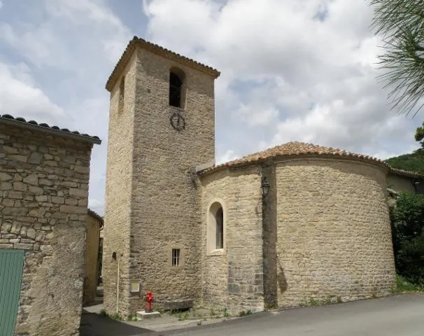 Image qui illustre: Église de Sainte-Euphémie-sur-Ouvèze