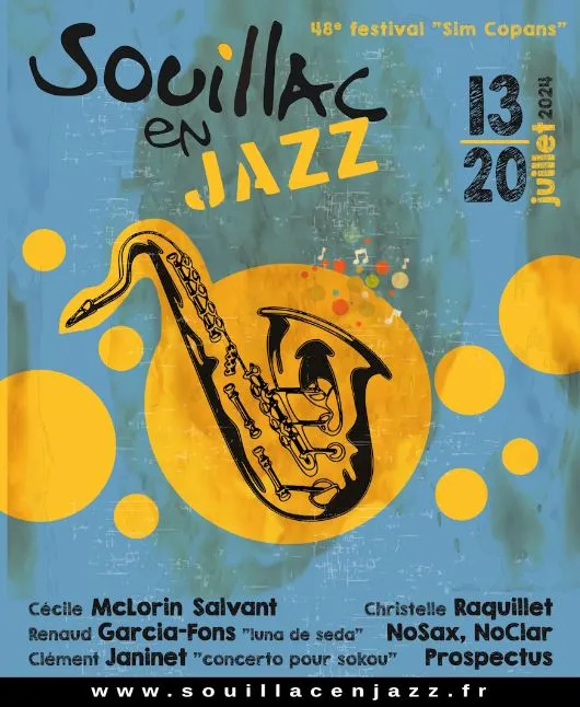 Image qui illustre: Festival  Souillac En Jazz «sim Copans» à Souillac - 0