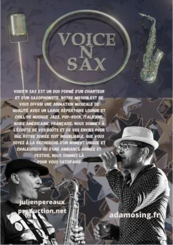 Image qui illustre: Soiree Musicale "voice'n Sax"