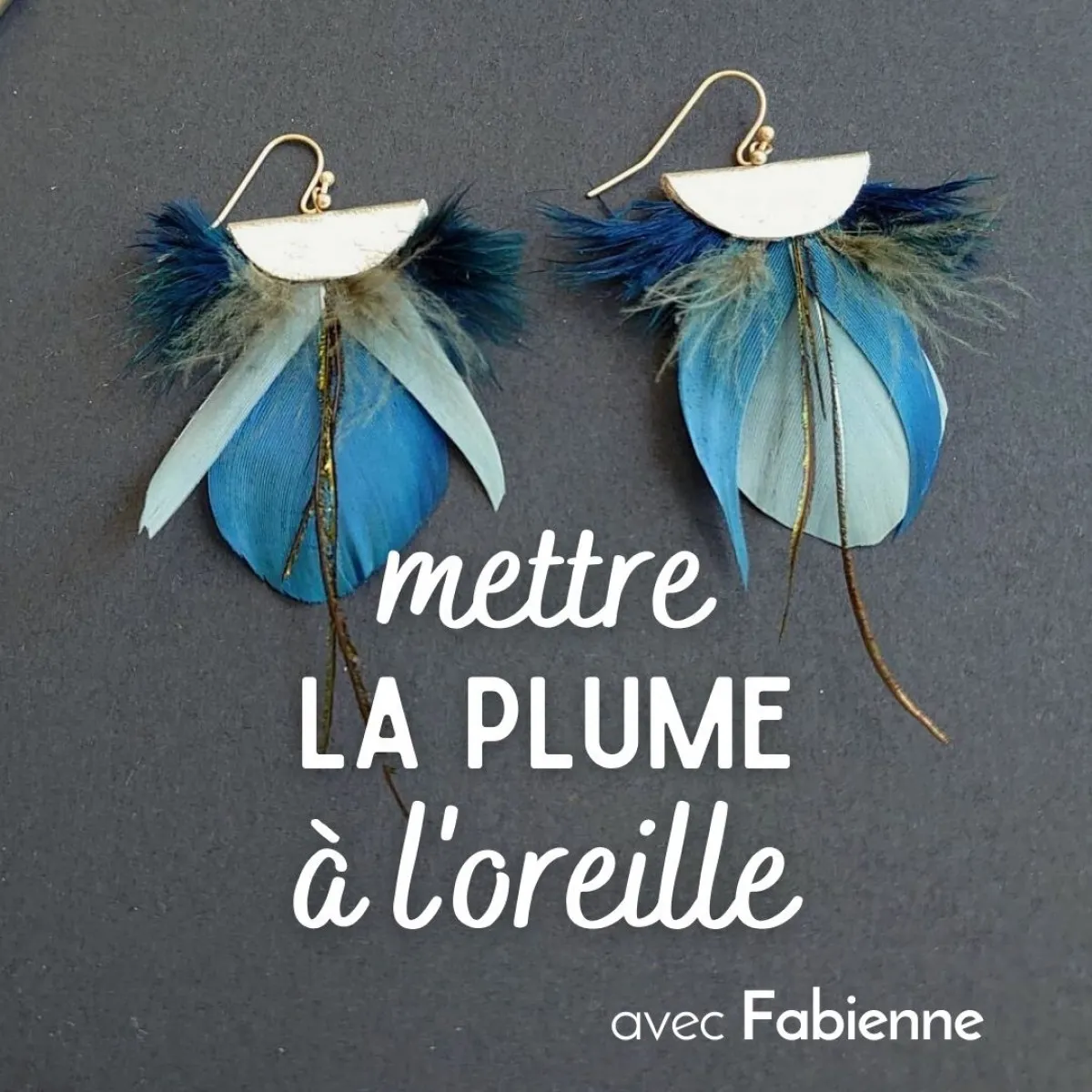 Image qui illustre: Réalisez votre paire de boucles d'oreilles en plumes à Saint-Germain-en-Laye - 0