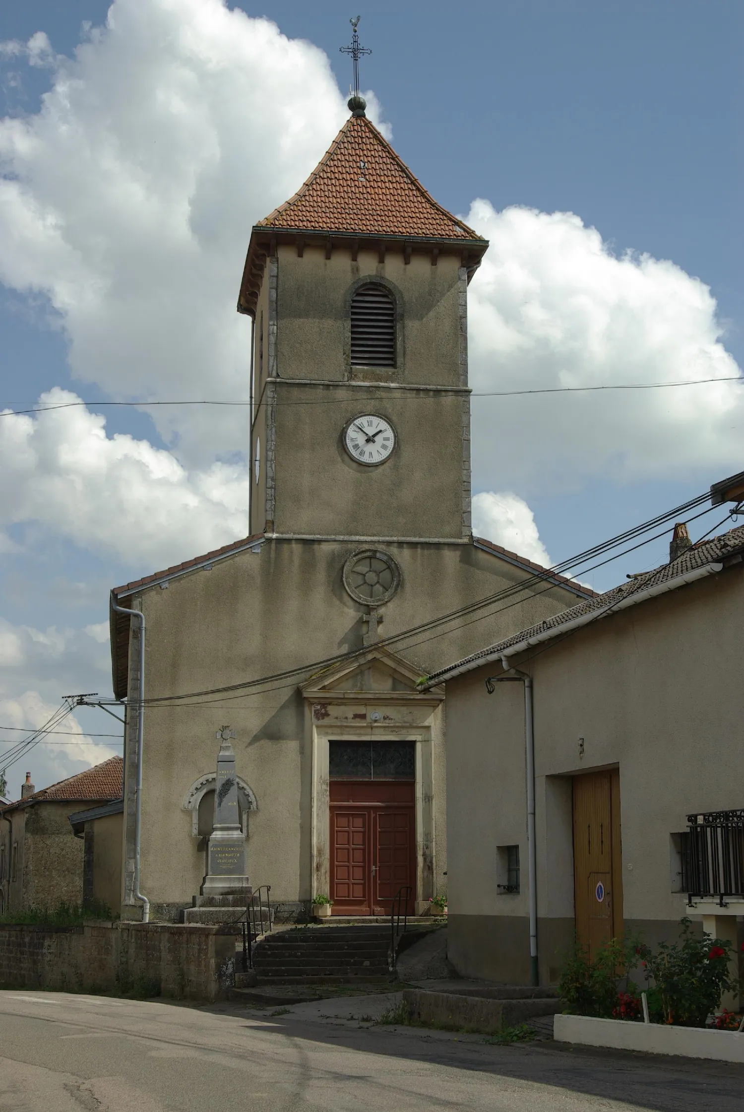 Image qui illustre: Église Saint-Pancrace à Fléville-devant-Nancy - 0
