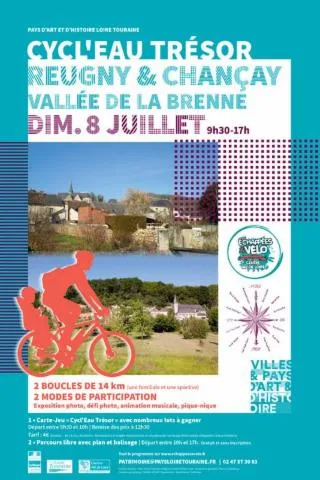 Image qui illustre: Cycl'Eau Trésor - Reugny & Chancay - Vallée de la Brenne