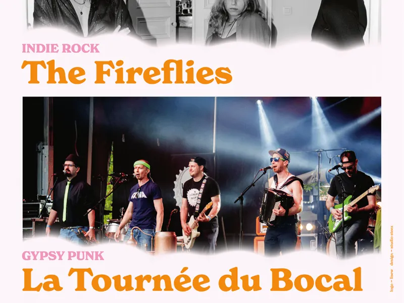 Image qui illustre: Festival Musiques & Terrasses  - Concerts Gratuits - The Fireflies + La Tournée Du Bocal à Verdun - 0