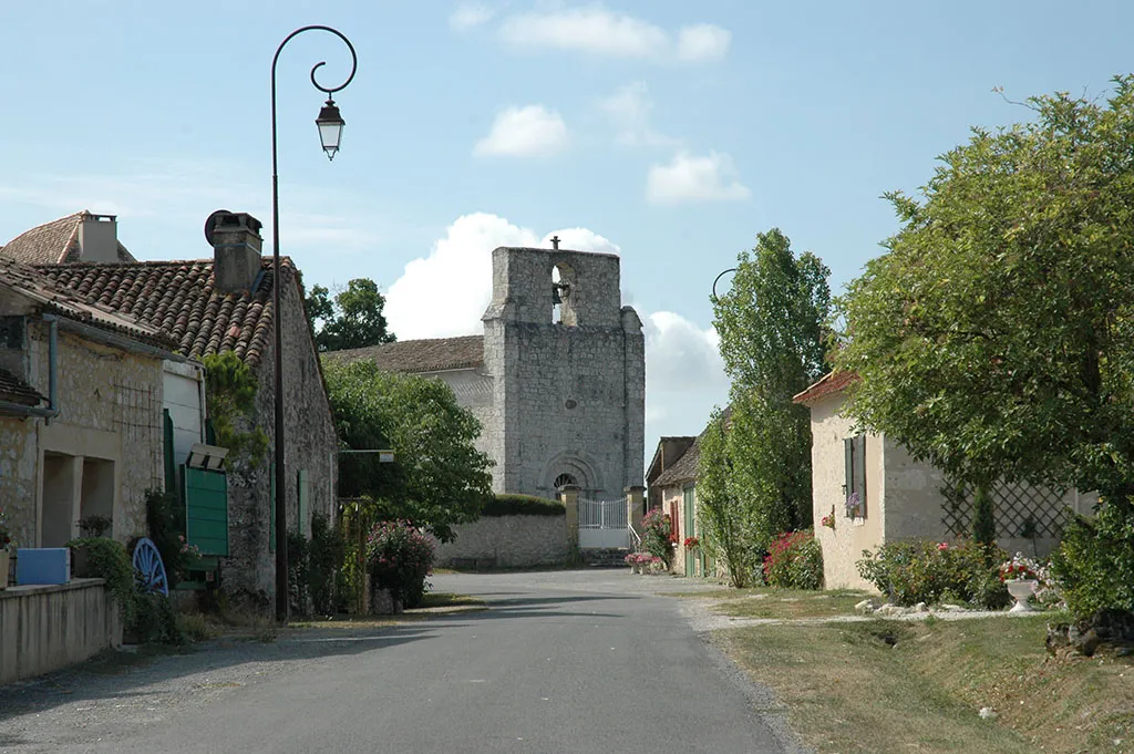 Image qui illustre: Bergerac-Rocamadour Etape 3: Bardou-Beaumont du Périgord à Bardou - 2