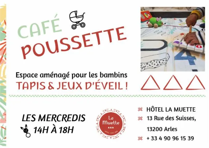 Image qui illustre: La Muette Café Poussette