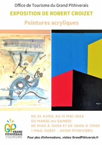 Image qui illustre: Exposition De Peintures De Robert Croizet