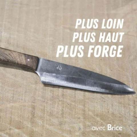 Image qui illustre: Réalisez votre couteau droit pendant 2 jours
