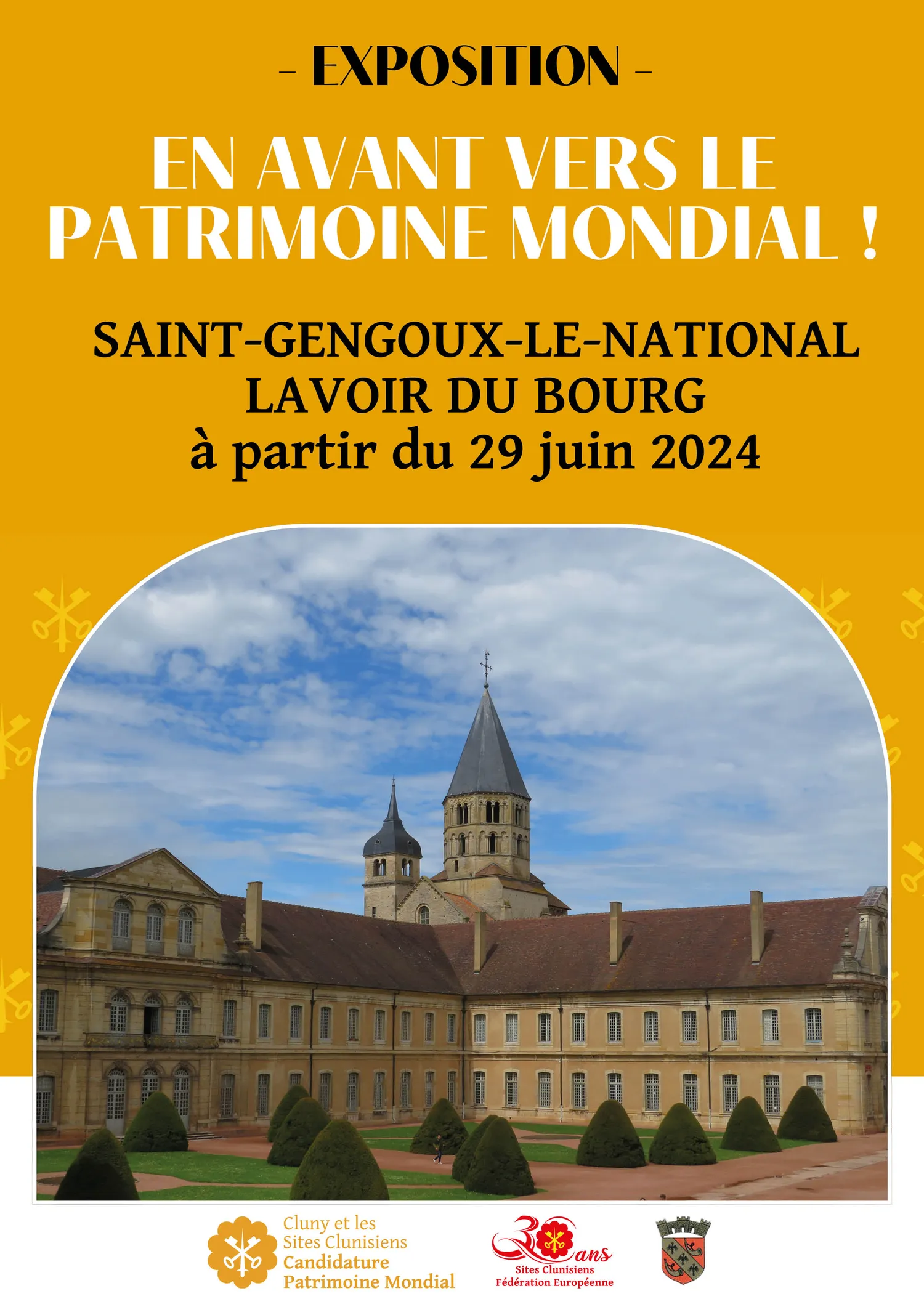 Image qui illustre: Exposition "en Avant Vers Le Patrimoine Mondial !" à Saint-Gengoux-le-National - 0