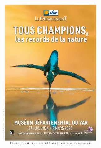 Image qui illustre: Exposition  TOUS CHAMPIONS, LES RECORDS DE LA NATURE