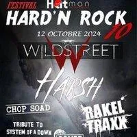 Image qui illustre: Festival Hard'N Rock : Wildstreet-Harsh-Chop Soad-Rake
