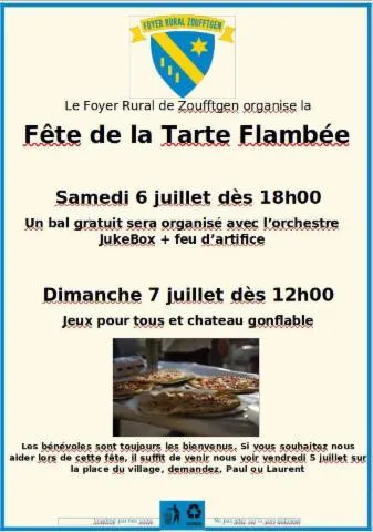 Image qui illustre: Fête De La Tarte Flambée