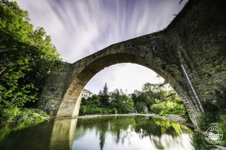 Image qui illustre: Se Rafraichir Sous Le Pont De Nant