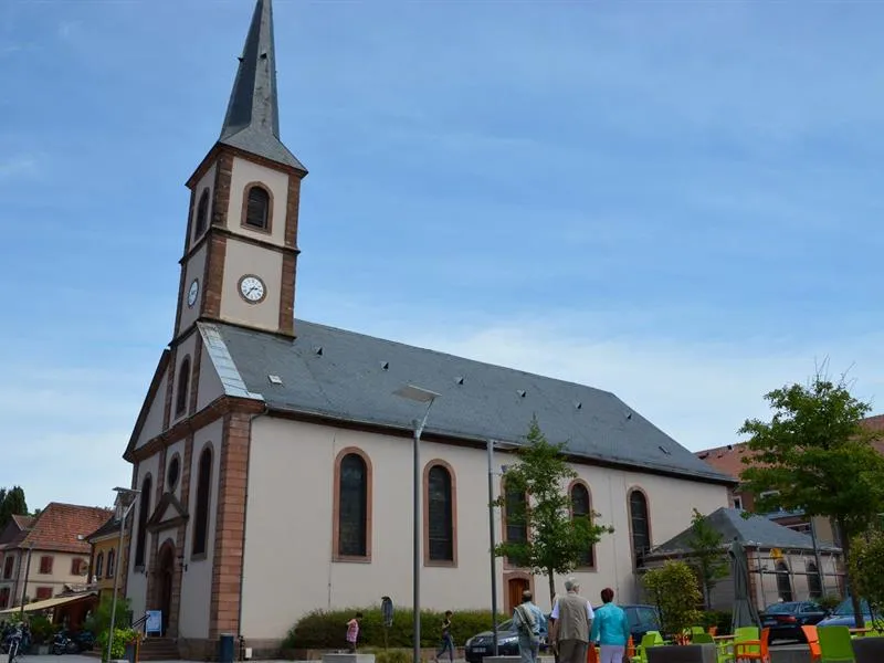 Image qui illustre: Eglise Saint-jean à Niederbronn-les-Bains - 0