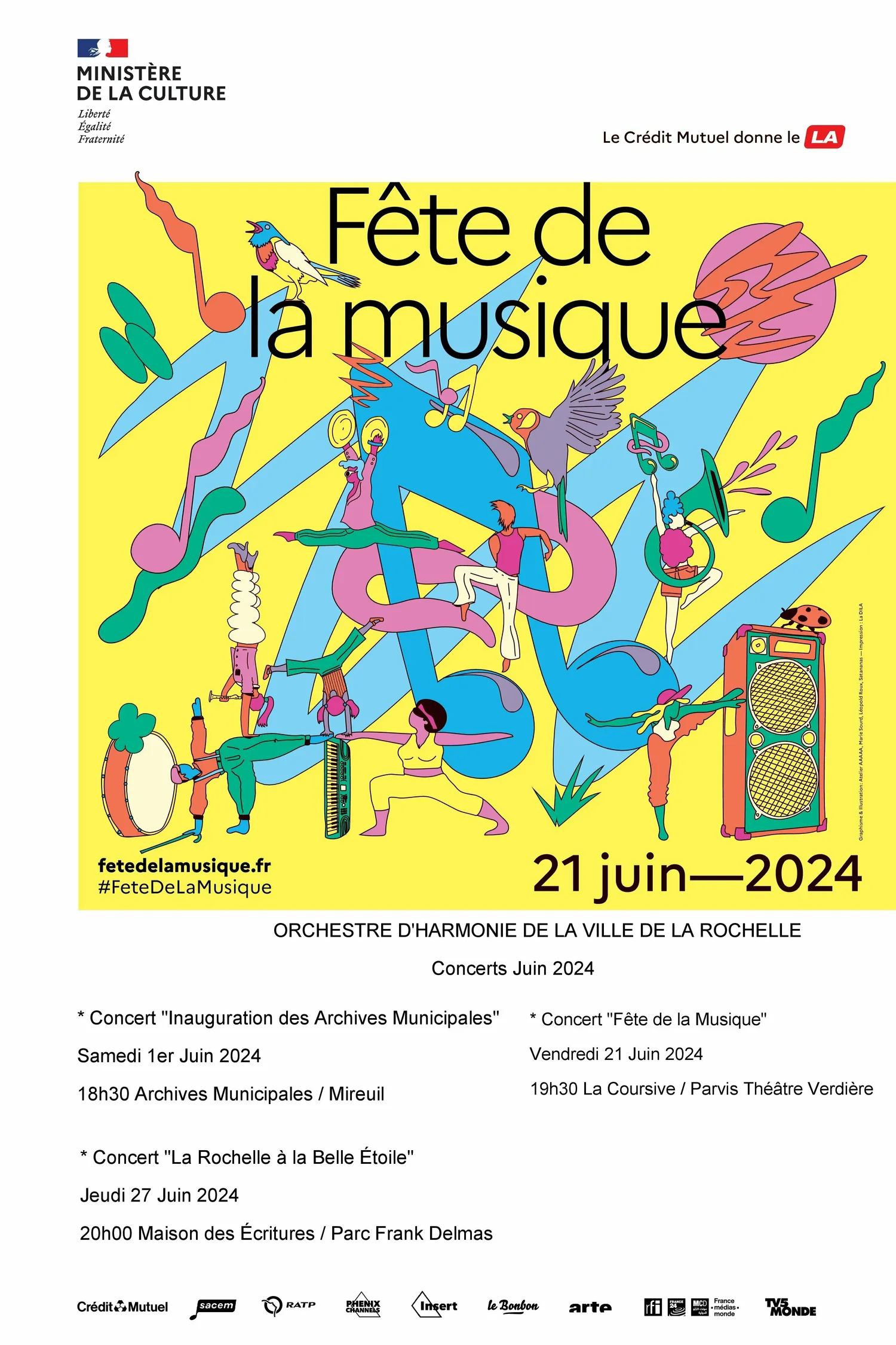 Image qui illustre: Orchestre d'Harmonie de la Ville de La Rochelle à La Rochelle - 0