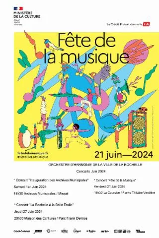 Image qui illustre: Orchestre d'Harmonie de la Ville de La Rochelle