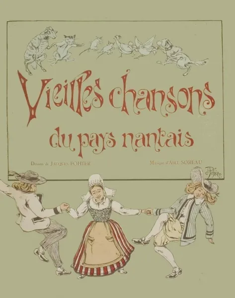 Image qui illustre: ABEL SOREAU A LA MEDIATHEQUE JACQUES DEMY: ouvrage Vieilles chansons du Pays nantais à Nantes - 0