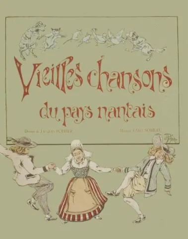 Image qui illustre: ABEL SOREAU A LA MEDIATHEQUE JACQUES DEMY: ouvrage Vieilles chansons du Pays nantais
