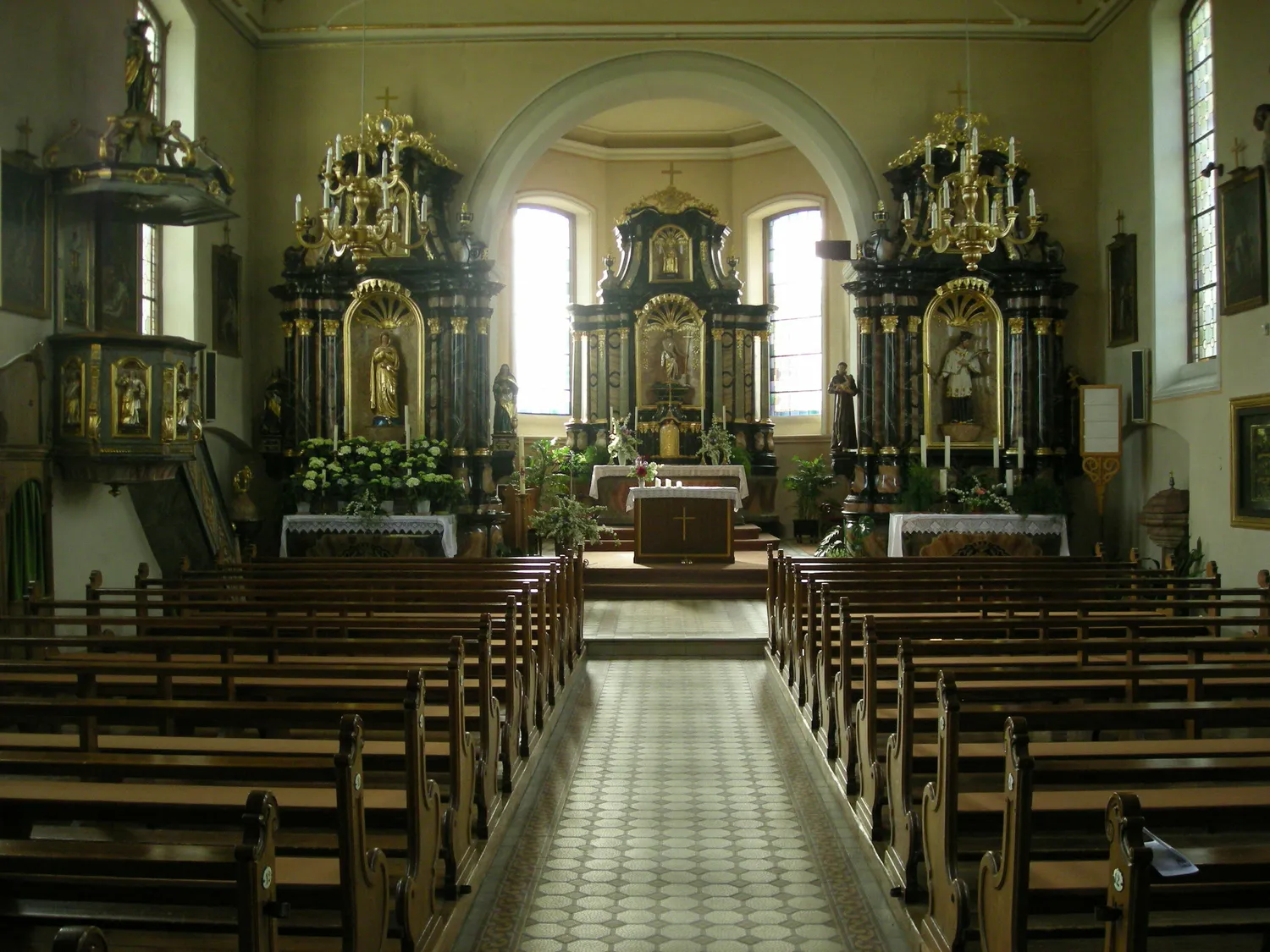 Image qui illustre: Visitez une église baroque à Saasenheim - 0