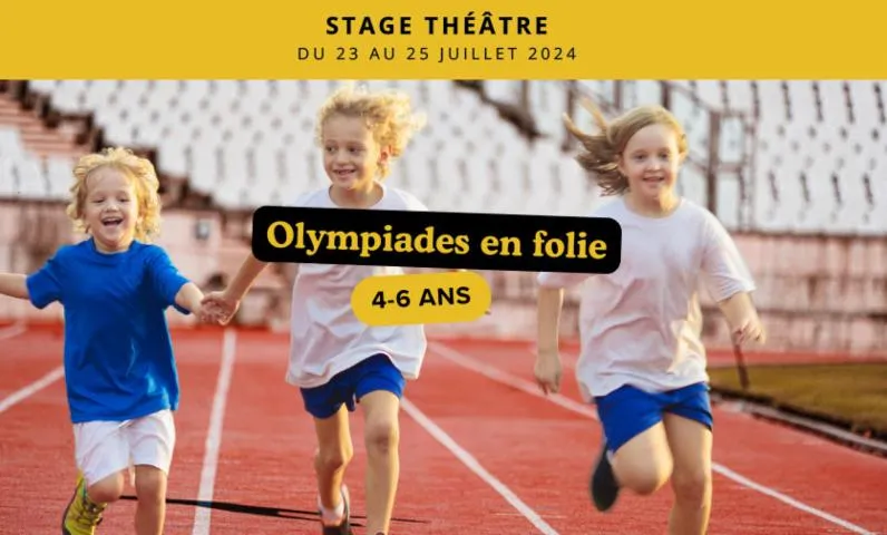 Image qui illustre: Stage 4-6 ans : Olympiade en folie !
