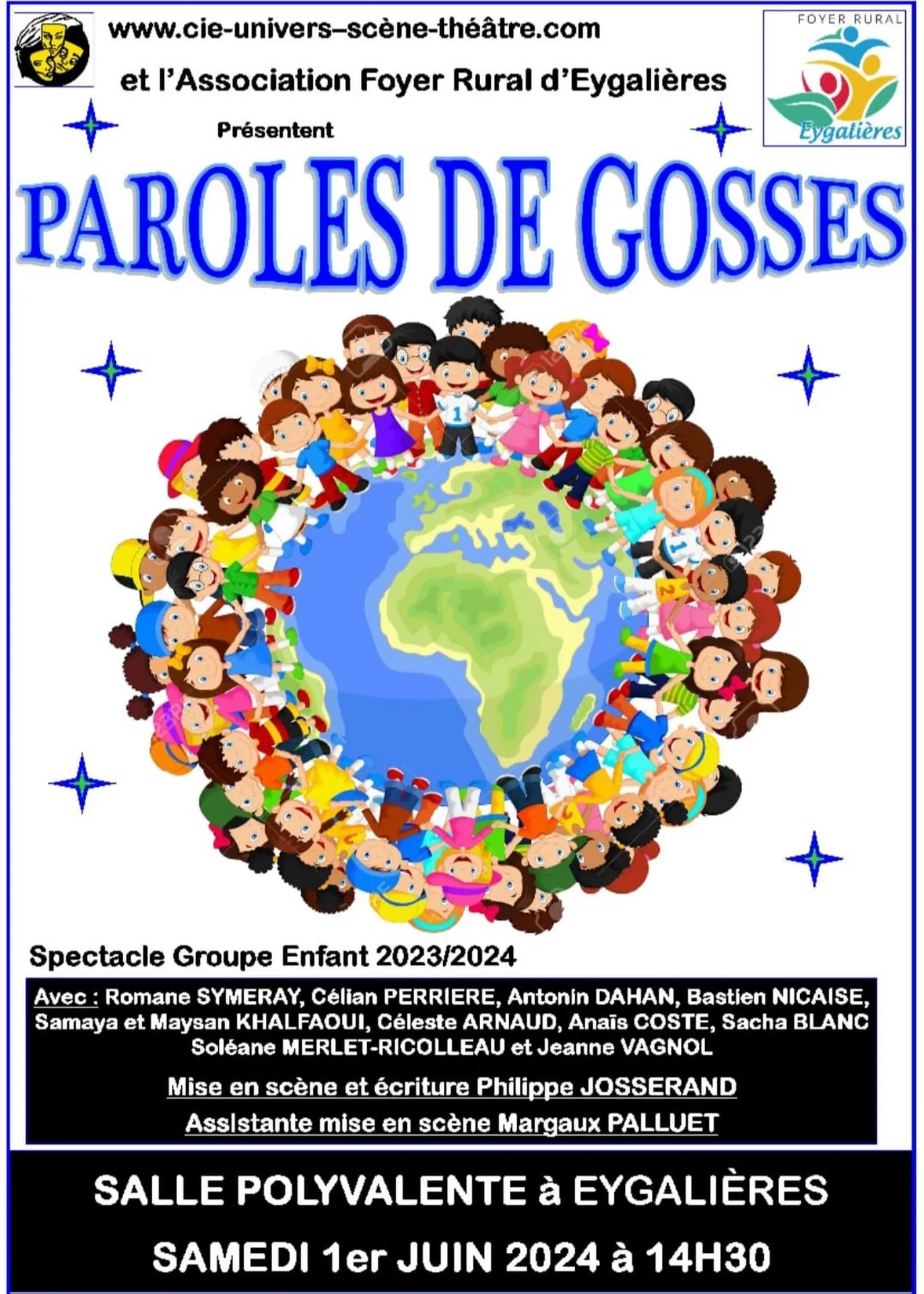 Image qui illustre: Spectacle De Théâtre - Paroles De Gosses à Eygalières - 1