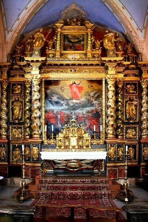 Image qui illustre: Visite guidée de l'église baroque Saint-Pierre et son trésor à Séez - 0