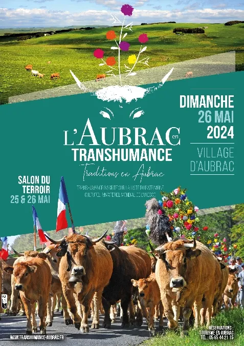 Image qui illustre: L' Aubrac En Transhumance, À Aubrac à Saint-Chély-d'Aubrac - 0