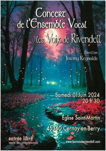 Image qui illustre: Concert De L'ensemble Vocal Les Voix De Rivendell