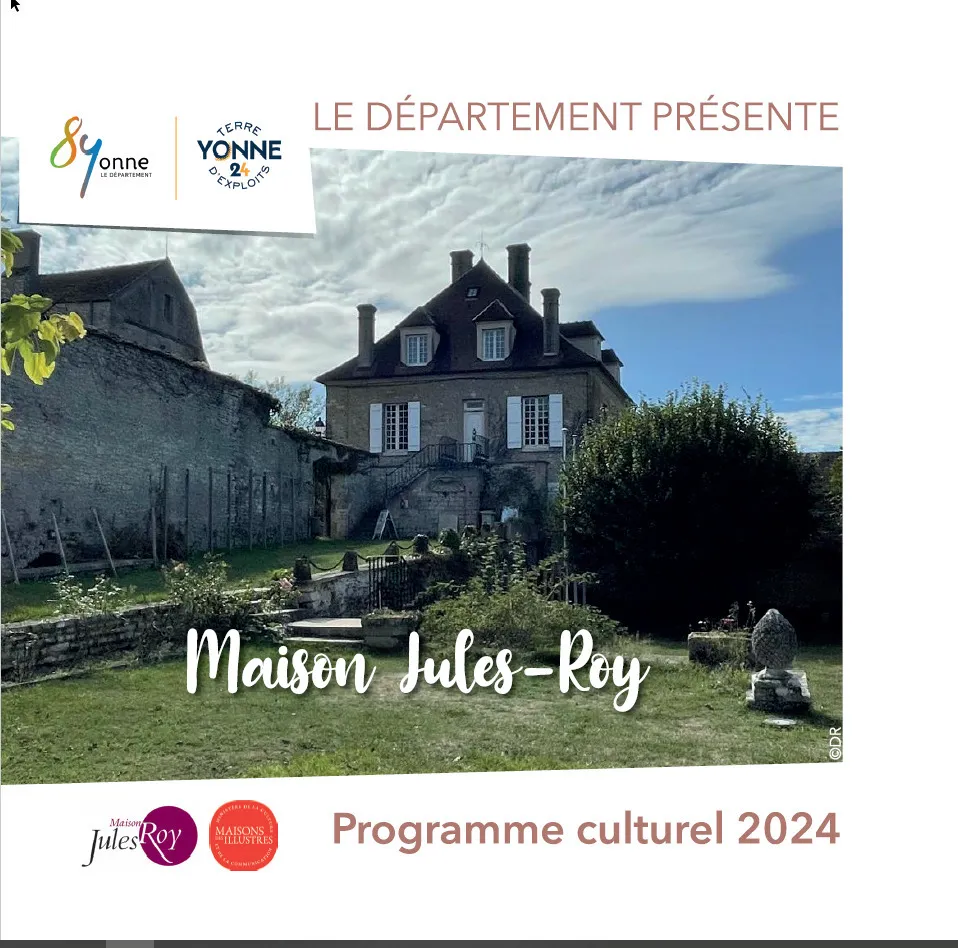 Image qui illustre: Conférence de Françoise Cloarec  Pour une renaissance de Jules Roy, de son œuvre et de sa Maison à Vézelay - 0