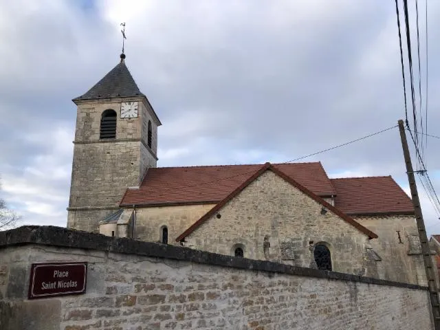 Image qui illustre: Eglise Saint-nicolas D'aulnoy-sur-aube
