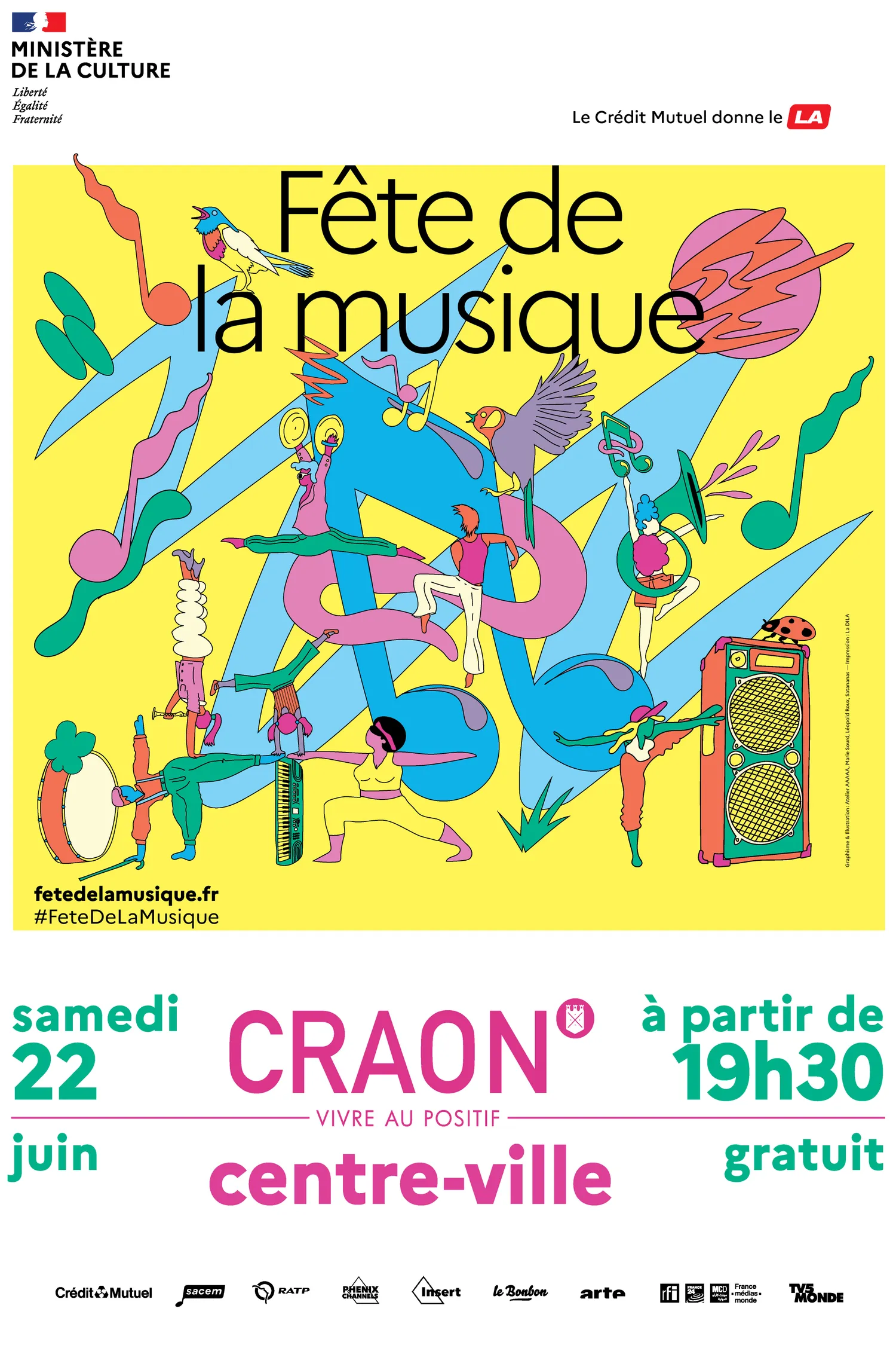 Image qui illustre: Fête de la musique de Craon à Craon - 0