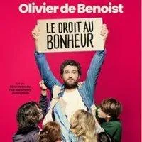 Image qui illustre: Olivier de Benoist - le Droit au Bonheur - Point-Virgule, Paris