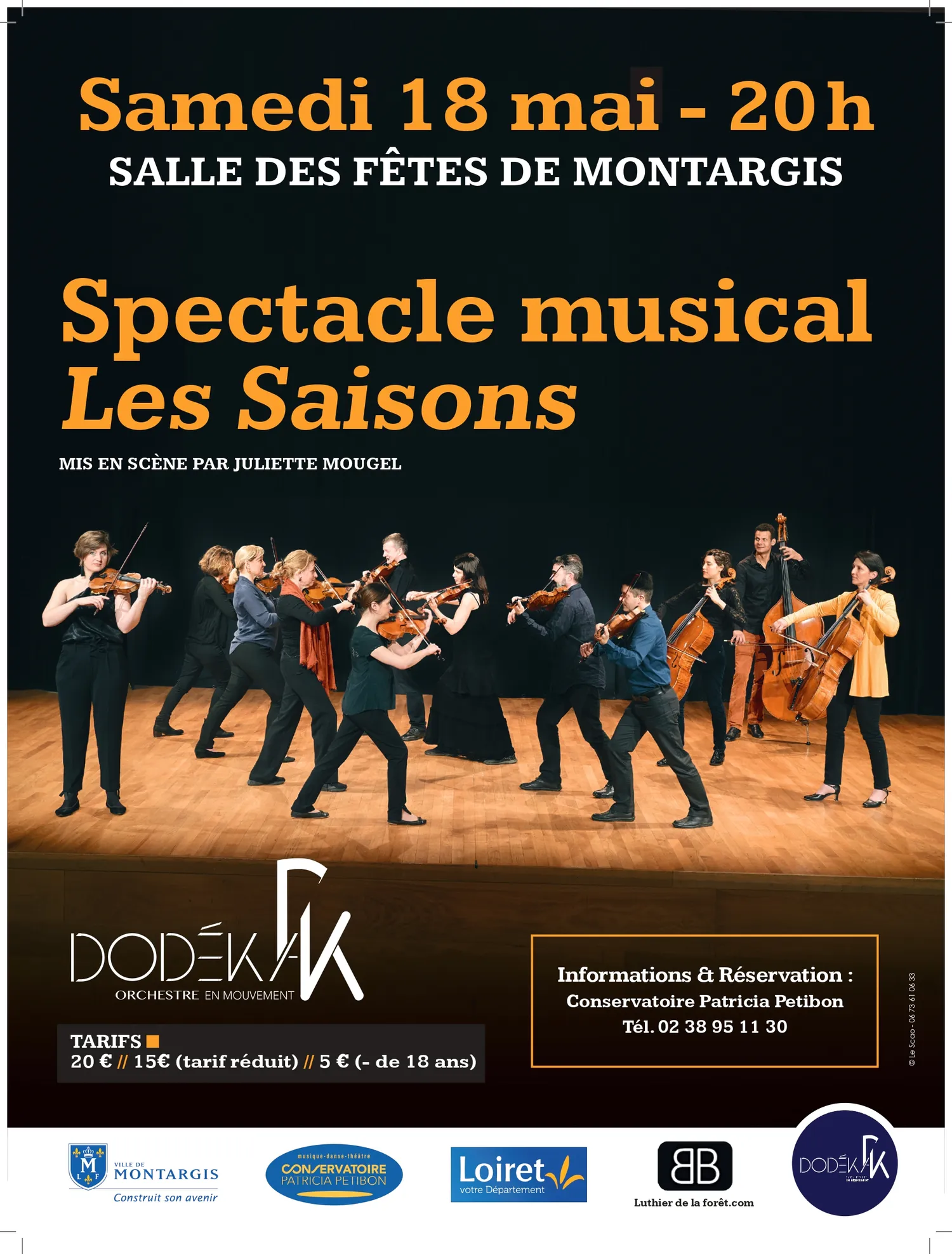 Image qui illustre: Spectacle Musical - Les Saisons à Montargis - 0
