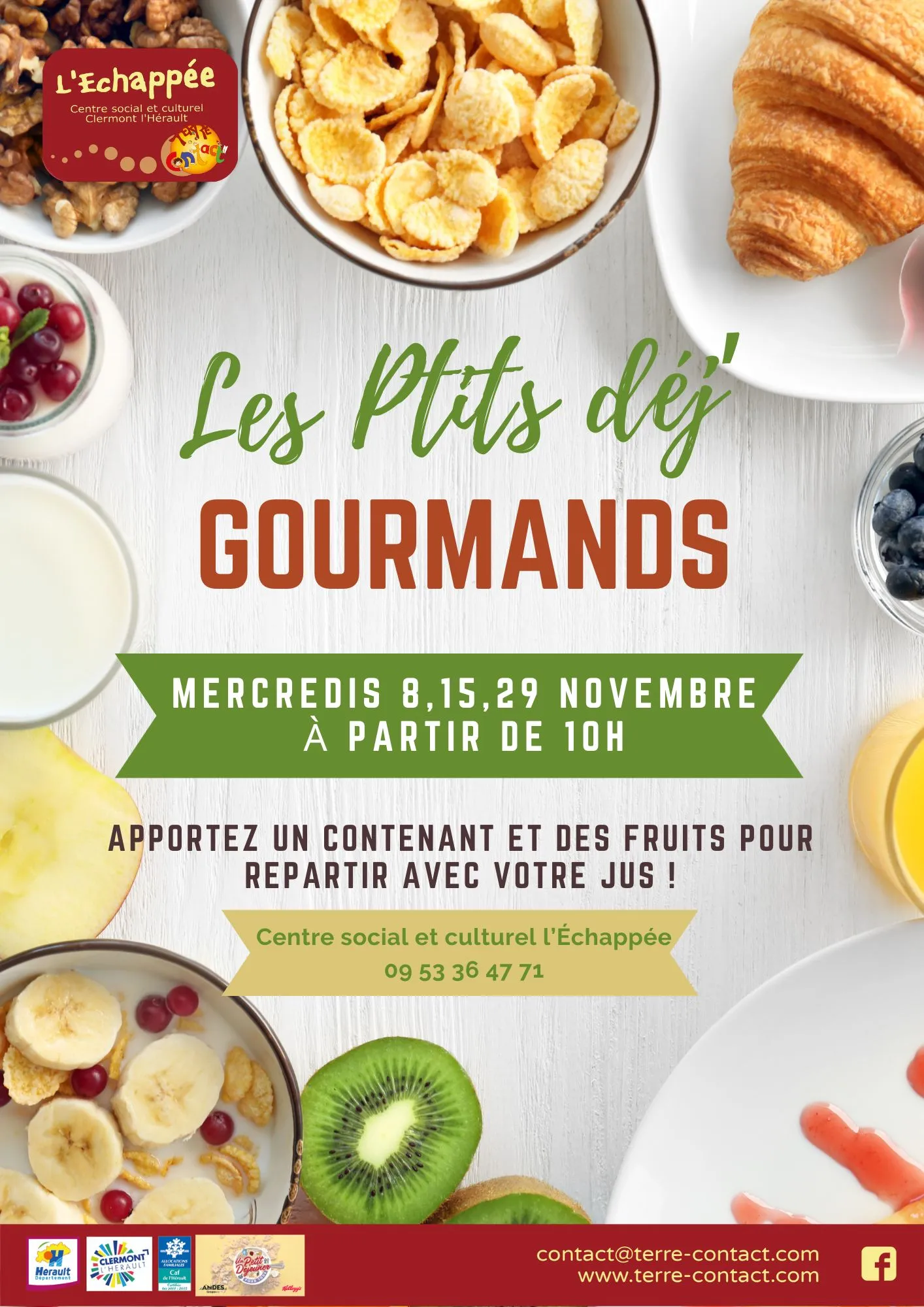 Image qui illustre: Petit Déjeuner Gourmand à Clermont-l'Hérault - 0