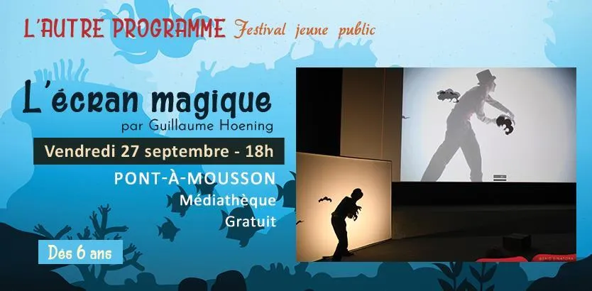 Image qui illustre: L'autre Programme : Suivi De L'ecran Magique, Spectacle De Magie Par Guillaume Hoening