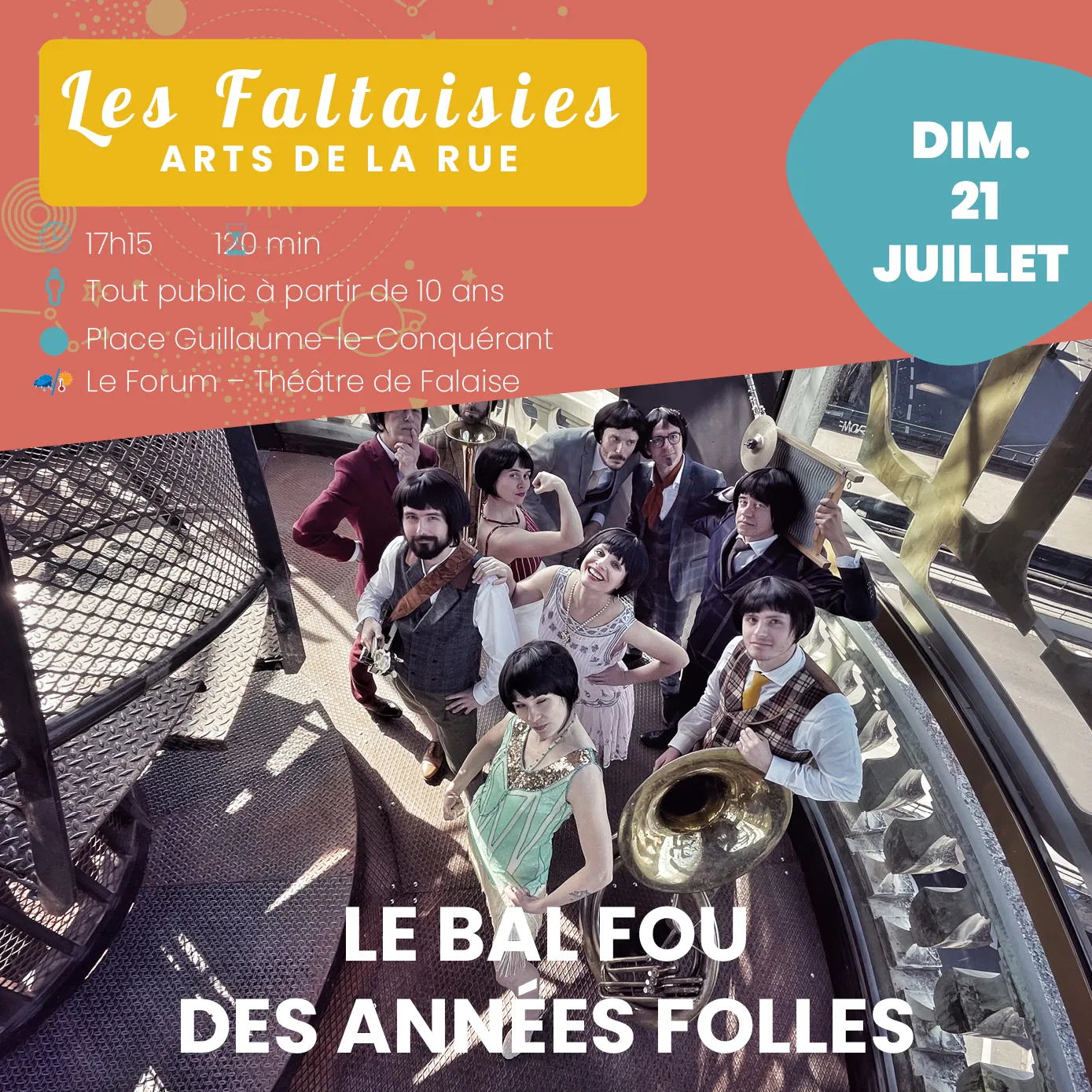 Image qui illustre: Festival "les Faltaisies" - Le Bal Fou Des Années Folles à Falaise - 1