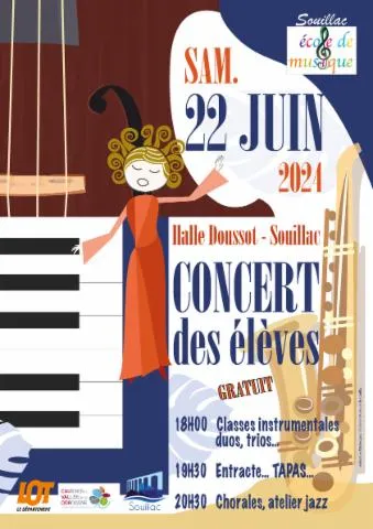 Image qui illustre: Concert De L'ecole De Musique De Souillac