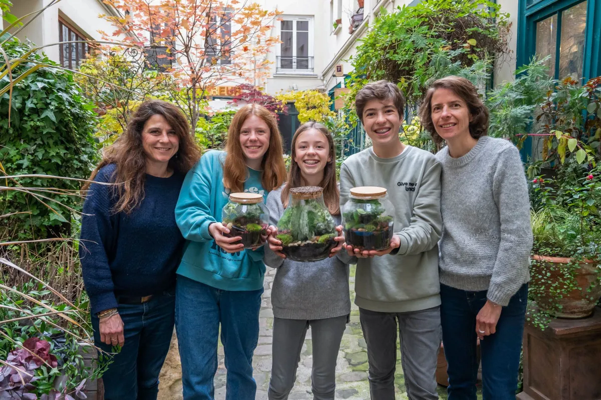 Image qui illustre: Composez votre terrarium en famille à Paris - 1