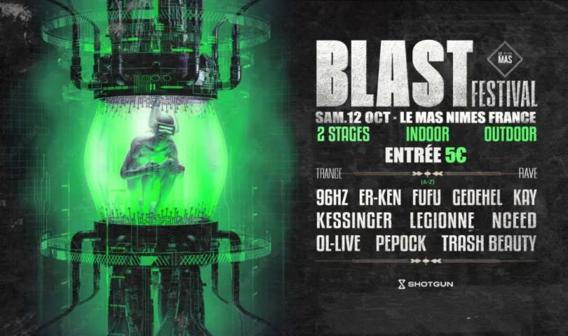 Image qui illustre: Blast Festival I 2 Stages x Entrée 5 euros