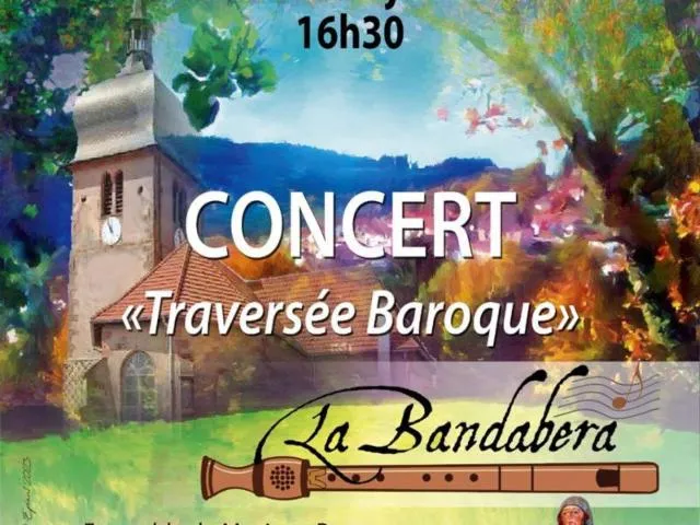 Image qui illustre: Concert Traversée Baroque