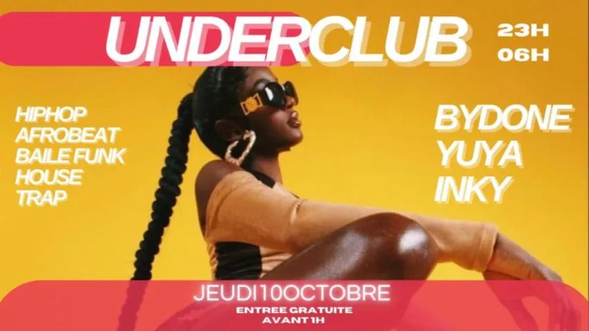 Image qui illustre: UNDERCLUB - JEUDI 10 OCTOBRE