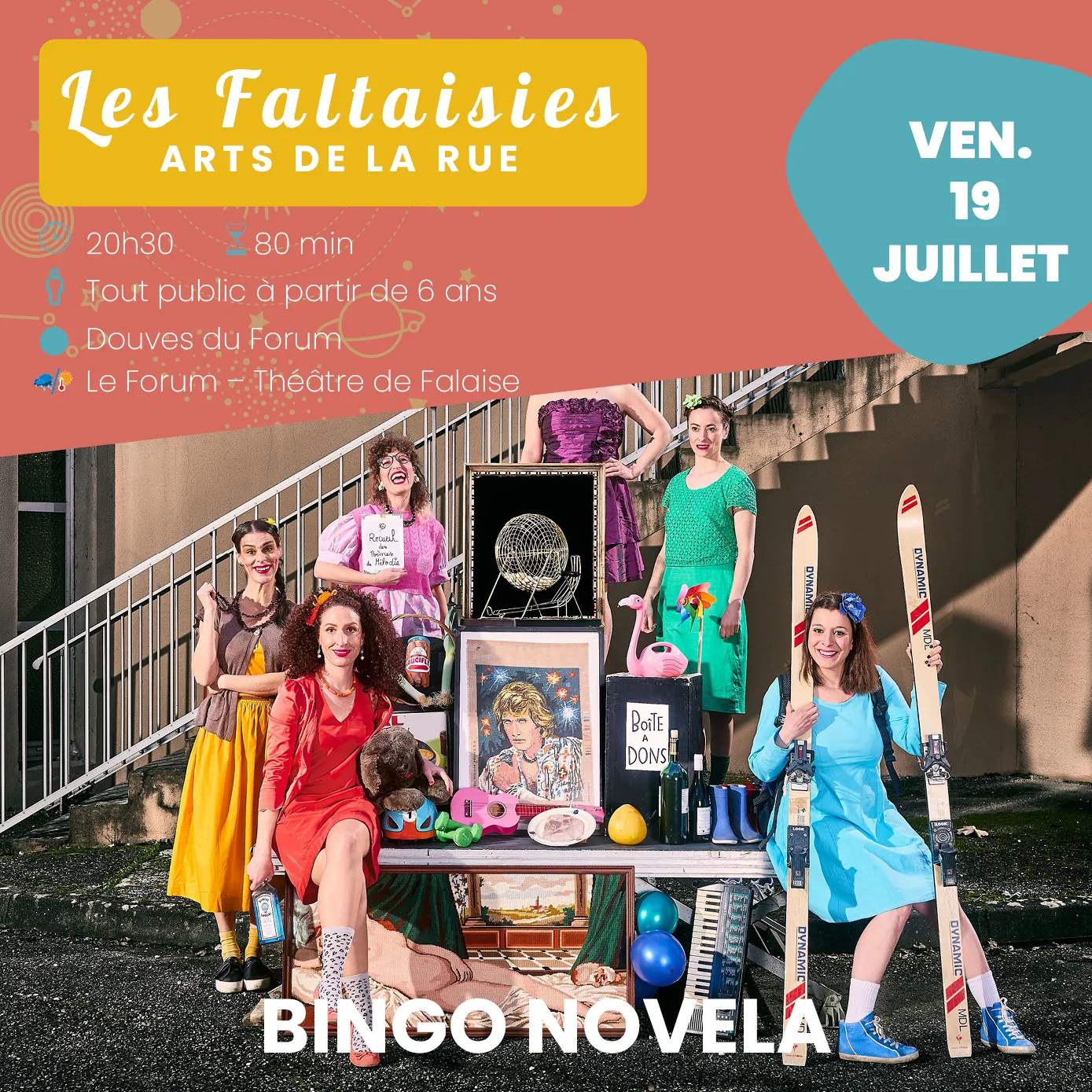 Image qui illustre: Festival "les Faltaisies" - Bingo Novela à Falaise - 0