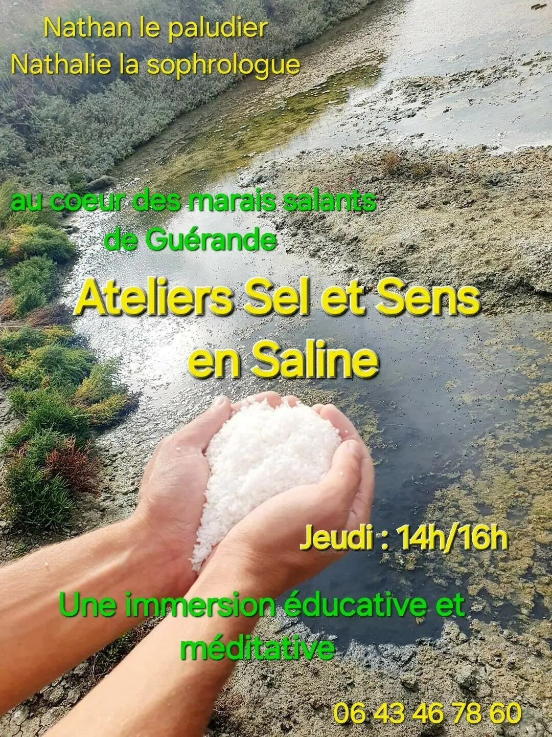 Image qui illustre: Atelier - Sel et sens en saline à Guérande - 0